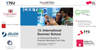 Ankündigung der „International Summer School on Advanced Studies of Polymer Electrolyte Fuel Cells” © TU Austria Abb_1